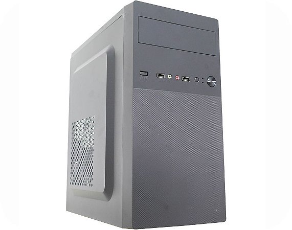 Gabinete Comum Micro Atx Kmex Gm-06Th, Com Fonte 200W, Preto