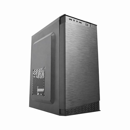 Gabinete Comum Micro Atx Kmex Gm-08Tl, Com Fonte 200W, Preto