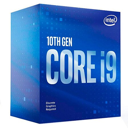 Processador 1200 Intel 10ª Geração Core I9-10900F Comet Lake 2.8 Ghz, Até 5.20 Ghz, Bx8070110900F
