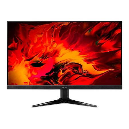 Monitor Gamer Led 23.8" Acer Qg241Y Sbiipx, 1Ms, 165Hz, Full Hd, Wide, 2Hdmi, Dport, Preto