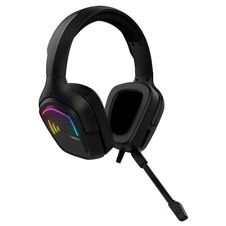 Headset Gamer Gamdias Hebe E2 Led Rgb, Com Microfone, P2/Usb