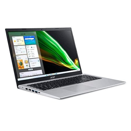 Notebook I3 1115G4 4Gb Ssd 256Gb Acer, A515-56-32Pg, Cinza, 15.6", Full Hd, Win11 Home