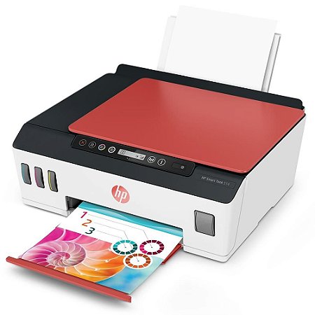 Impressora Multifuncional Hp Smart 514 Jato De Tinta Ecotank Colorida, Wi-Fi,  Bivolt - Tiburon Informática