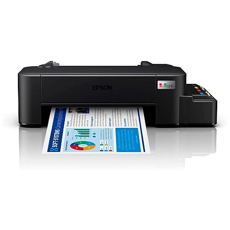 Impressora Epson Ecotank L121, Jato de Tinta, Colorida, Bivolt, C11Cd76304