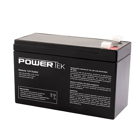 Bateria Selada Chumbo Powertek Nobreak, Eno15, 12V x 9Ah