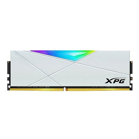 Memória Desktop Ddr4 16Gb/3200 Mhz Adata Xpg Spectrix D50, Cl 16, 1.35V, Ax4U320016G16A-Sw50, Branco