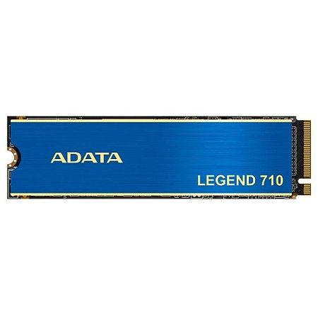 Ssd Nvme 512 Gb Adata Legend 710 3.0 Aleg-710-512Gcs, Lê: 2.400 Mb/S, Grava: 1.800 Mb/S