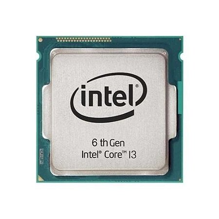 Processador 1151 Intel 6ª Geração Core I3-6100, 3.7Ghz, 3Mb, Oem, Sem Cooler
