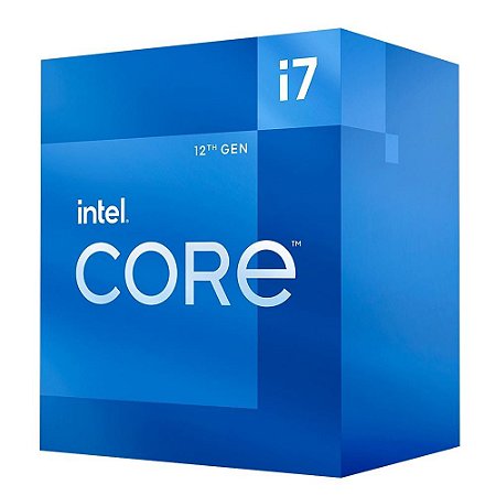 Processador 1700 Intel 12ª Geração Core I7-12700, 2.10 Ghz, Max Turbo 4.80 Ghz, Cache 25 Mb, Bx8071512700