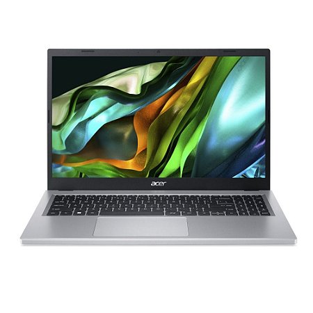 Notebook I3 N305 8Gb Ssd 256Gb Acer Aspire 3, A315-510P-34Xc, Prata, 15.6", Full Hd, Win11 Home