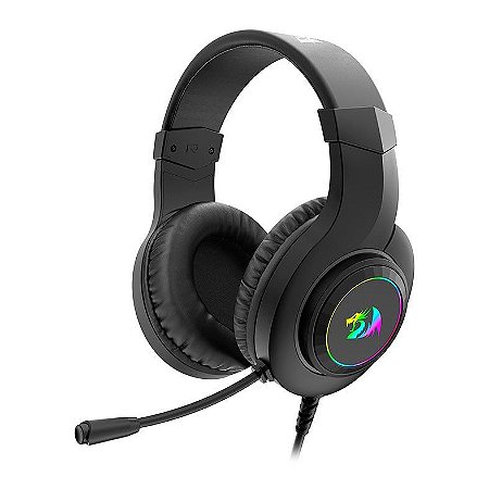 Headset Gamer Redragon Hylas H371-Rgb, Usb, 7.1, Rgb, Preto