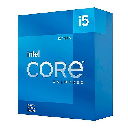 Processador 1700 Intel 12ª Geração Core I5-12600Kf, 3.7Ghz, Max 4.9Ghz, Cache 20Mb, Sem Vídeo, Bx8071512600Kf