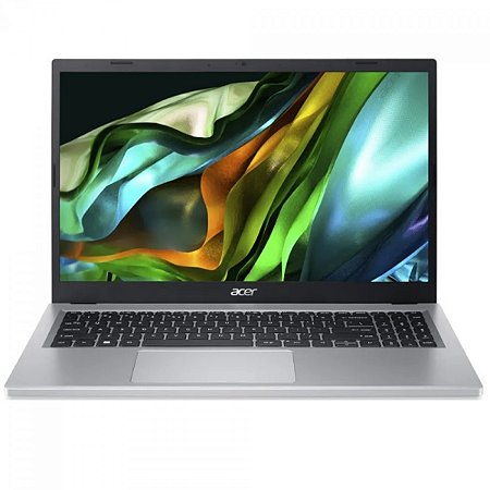Notebook I3, 08Gb, SSD 256Gb, N305, Acer Aspire 3 15, A315-510P-320B, Prata, 15.6", Full Hd, Linux