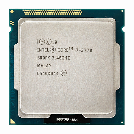 Processador 1155 Intel 3ª Geração Core I7-3770, 3.9 Ghz, Cache 8 Mb, Sem Cooler
