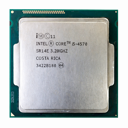 Processador 1150 Intel 4ª Geração Core I5-4570, 3.6Ghz, 6Mb, Oem, Sem Cooler