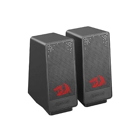 Caixa De Som Gamer Redragon, Ranch Gs513, 3Watts X2, Áudio 2.0, P2, Usb, Controle De Volume
