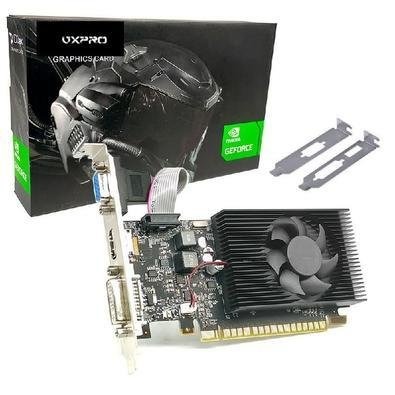 Placa De Vídeo Geforce Ddr3 04Gb/128 Bits Gt730 Vx Pro, 1Fan, Hdmi, Dvi, Vga, Vxgt730Lp-4Gd3, L Profile, Preta