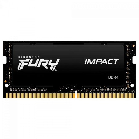 Memória Notebook Ddr4 16Gb/3200 Mhz Kingston Fury Impact, 1.2V, Kf432S20Ib/16