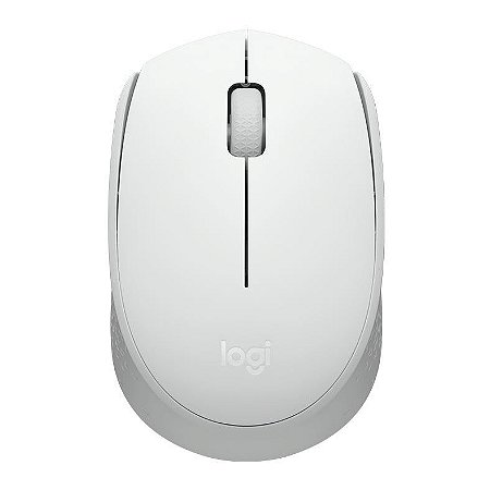 Mouse Sem Fio Logitech M170, Branco, 910-006864