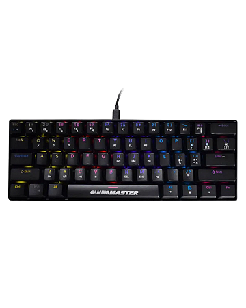 Teclado Gamer Usb Mecânico Kmex Spectra Fury Kbl88, Preto, Switch Blue, Led, Abnt2
