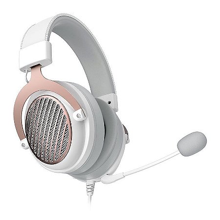Headset Gamer Redragon Luna H540, P3, Branco