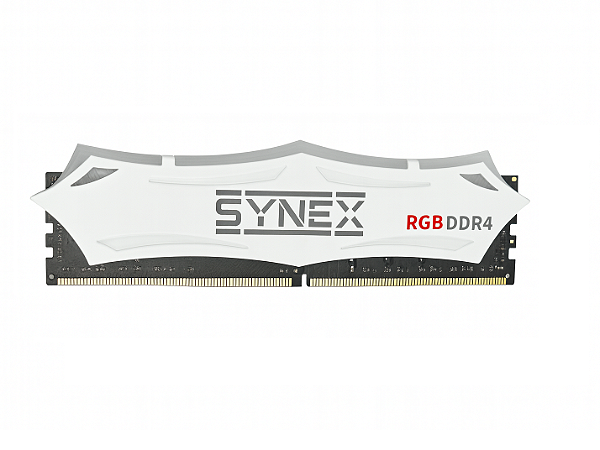 Memória Desktop Ddr4 08Gb/3200 Mhz Synex Rgb, 1.2V, Branca