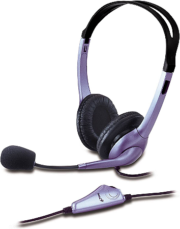 Headset Gamer Genius Hs-04S, P2, Lilás, 31710025100