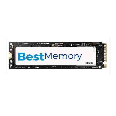 Ssd Nvme 256 Gb Best Memory Btpci-256G-2000, Lê: 2.000 Mb/S, Grava: 1.200 Mb/S