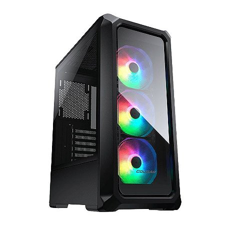 Pc Gamer Rtx 3050 06Gb, Ryzen 5 5600X, 16Gb Ddr4 3200 Mhz, Ssd 1Tb Nvme, Pcyes B450, Fonte 650W, Gabinete Cougar