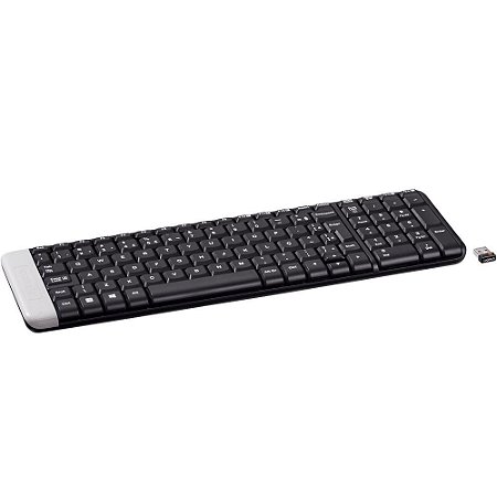 Teclado Sem Fio Logitech K230, Preto, Abnt2, Unifying, 920-004425