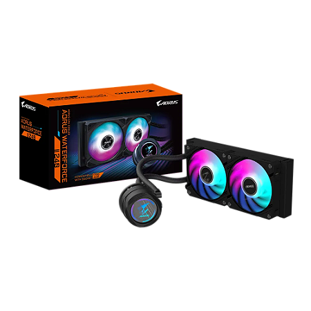 Water Cooler 240Mm Aorus Waterforce II 240 G2, Argb, Preto