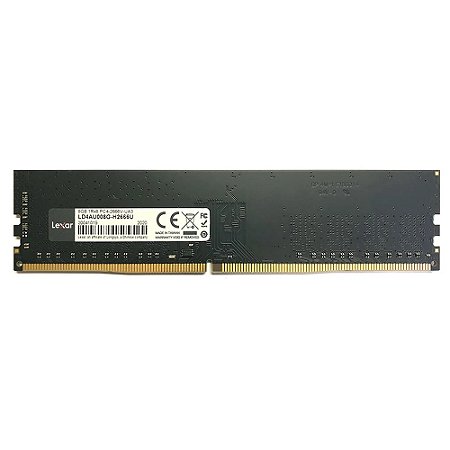 Memória Desktop Ddr4 08Gb/2666 Mhz Lexar, Ld4Au008G-R2666U