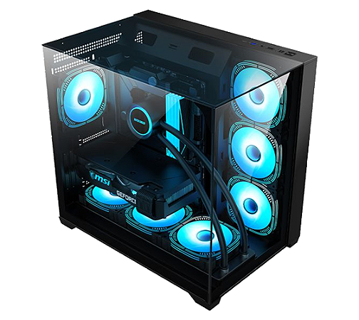 Pc Gamer Rtx 5070 Ti 16Gb, Ryzen 9 7950X3D, 326Gb Ddr5 5600 Mhz, Ssd 1Tb Nvme, Asrock X670E, Fonte 1000W, Gabinete Kmex