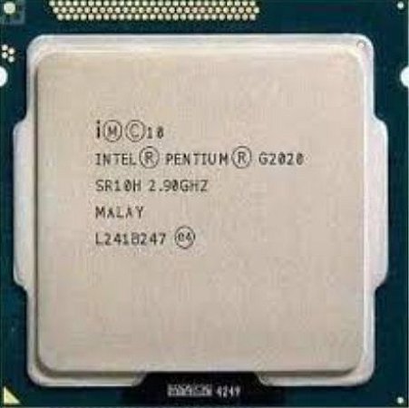 Processador 1155 Intel 2ª Geração Dual Core G2020 2.9Ghz 3Mb Sem Cooler Pull