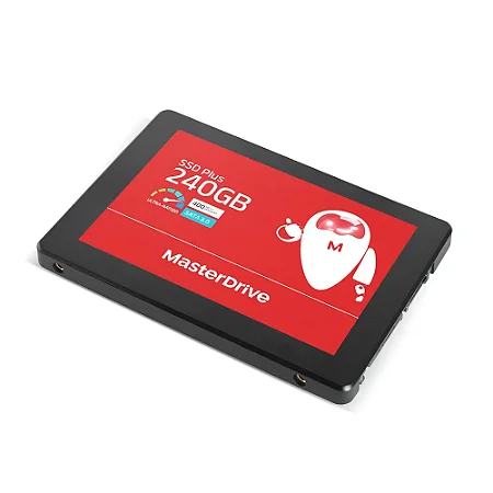 Ssd Sata3 240 Gb Masterdrive M601, Lê: 500 Mb/S, Grava: 400 Mb/S, 2.5"
