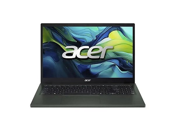 Notebook I5, 08Gb, SSD 256Gb, 13420H, Acer Aspire Go 15, Ag15-71P-54Pd, Verde Escuro, 15.6", Fhd, Linux