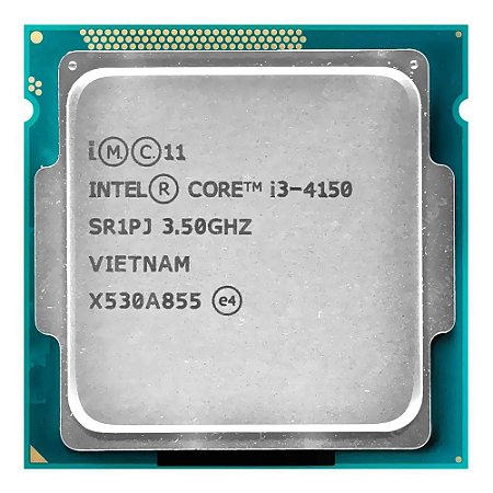 Processador 1150 Intel 4ª Geração Core I3-4150, 3.5Ghz, 3Mb, Oem, Sem Cooler