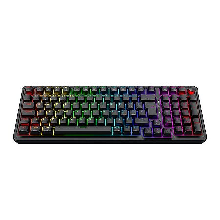 Teclado Gamer Usb Mecânico Redragon Eisa Pro 3, Preto, Switch Brown, Rgb, Abnt2, K686Rgb-Pro