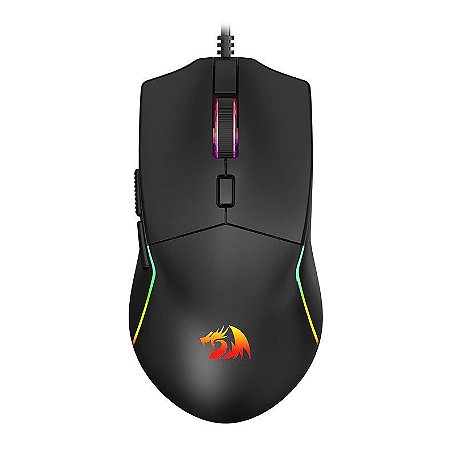 Mouse Gamer Redragon M730-Rgb Naga, 10.000 Dpi, 6 Botões, Sensor Óptico, Usb, Preto