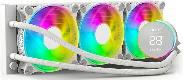 OPENBOX - Water Cooler 360Mm Acer Emachines Ac360Yn White, Rgb, Branco