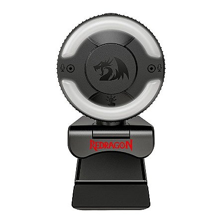 Webcam Redragon Oneshot Gw910, Full Hd 1080P, 30 Fps, Usb, Preta