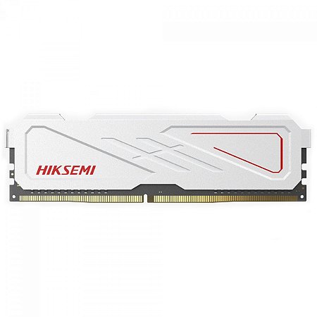 Memória Desktop Ddr4 08Gb/3200 Mhz Hiksemi Armor, Cl 18, 1.35V, Hsc408U32E2, Branca