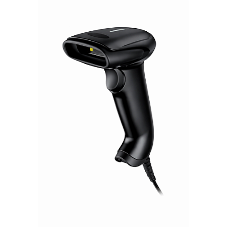 Leitor De Código De Barras Kmex Lbhw210, 1D/2D, Usb, Sem Suporte, Preto