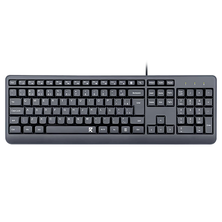 Teclado Sem Fio Redragon Office Bk-7092, Wireless, Preto, Abnt2
