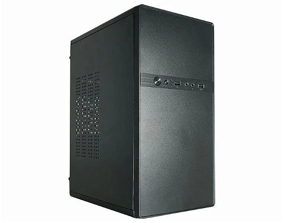Gabinete Comum Micro-Atx Kmex Cm-0368, Sem Fonte, Preto