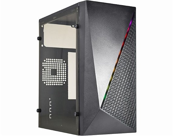 Pc Intel l5-10400F, Asus H510M, Ssd Nvme 256Gb, Memória 16Gb Lexar, Fonte 350W, Gabinete Kmex