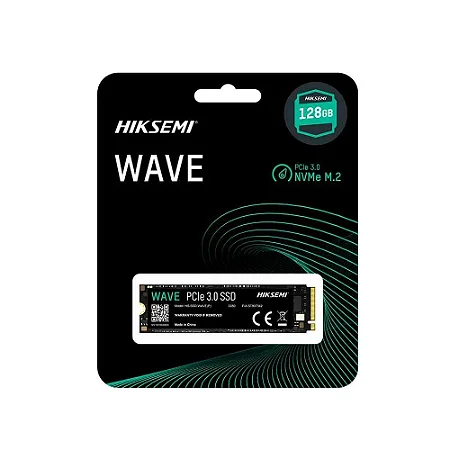 Ssd Nvme 128 Gb Hiksemi Hs-Ssd-Wave Pro(P), Lê: 1.200 Mb/S, Grava: 950 Mb/S