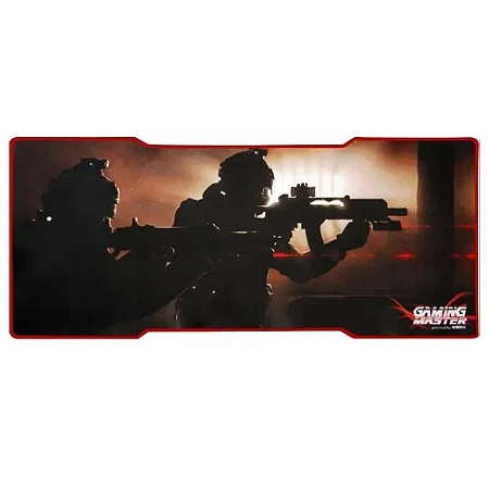 Mousepad Gamer Kmex FX-X8035 Swat, 80x35 Cm, Borda Costurada