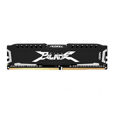 Memória Desktop Ddr4 08Gb/3200 Mhz Puskill Kill Blade, 1.35V, Preto