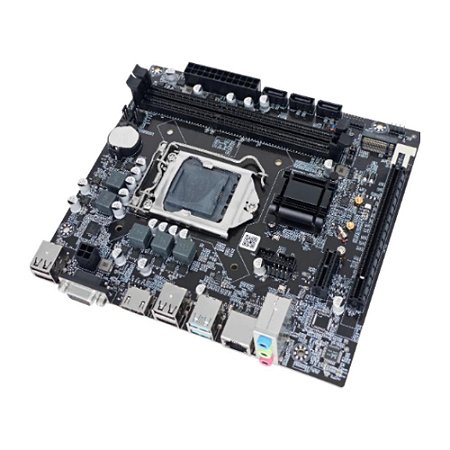 Placa Mãe 1151 6ª, 7ª, 8ª, 9ª Geração Yon H310 H110G327 Gl, Ddr3 16Gb, M2, Hdmi, Vga